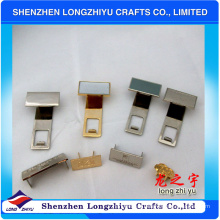 Insignias de metal para bolsos Insignia de pin protector de oro